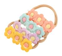 Beaupretty 4piezas Diadema de Flores para Niña Margaritas Cintas Elásticas Cabello Diademas Suaves para Bebés y Pequeñas Accesorios con Diseño Floral Ajustables para Fiestas y Uso Diario
