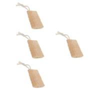 Beaupretty 4piezas Esponja De Ducha Exfoliante De Loofah Natural Toalla y Para Masaje y Limpieza Profunda Para Cumpleaños y