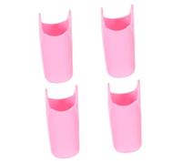 Beaupretty 4piezas Funda De Para Planchas De Pelo y Rizadores Protector Térmico Diseño De Aislamiento Soporte Resistente y Lavable