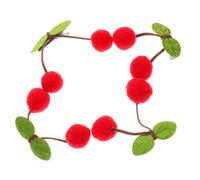 Beaupretty 4piezas Horquillas De Cereza De Pelo Kawaii Para Adolescentes Accesorios De Cabello Decorativos y Prácticos