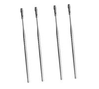 Beaupretty 4piezas Palillo De Orejas De Primavera Herramienta Para Limpiar Oídos Casa Cuchara Para Cerumen De Acero Inoxidable Palillos De Oídos Hogar Limpiador De Cerumen