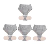 Beaupretty 4piezas Pañal De Adulto Reutilizable Para Pantalones De Algodón Transpirables Para Ancianos y Movilidad Reducida Lavables y Ajustables