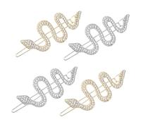 Beaupretty 4piezas Pinzas Cabello Delicadas Pasador De Aleación Para Niña Tocado y Duradero