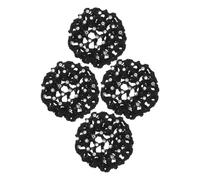 Beaupretty 4piezas Redecilla Para Moño Con Brillantes Accesorios De Cabello Para Niñas Diseño Elegante Para Danza y Ballet Para Peinados Días