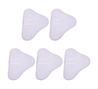 Beaupretty 5 Piezas almohadillas para el piso del limpiador a vapor recambios para fregona almohadillas para de piso de fregona reutilizables White