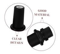 Beaupretty 5 Piezas Cello Endpin Stopper Antideslizante para Protección de Suelo Compatible con Varios Modelos Accesorios Precisión y Estabilidad para Práctica y Actuación