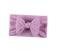 Beaupretty 5 Piezas Diademas de Nailon Lazo Textura de Jacquard Morado Morado Taro Rosado para Gomas de Pelo Bebe y Diademas Bebe Recien Nacidos