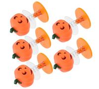 Beaupretty 5 Piezas Juguetes de Calabaza para Juguetes de Halloween Divertidos para Fiestas Originales para Niñas y Atmosfera Festiva