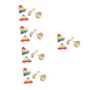Beaupretty 5 Series Broche De Esmalte Patas Para Los Hombres Alfileres De Ropa Alfiler De Orgullo Broche Para Mujer Broche De Ropa Pasador Decorativo Aleación De Zinc 4 Piezas X 5