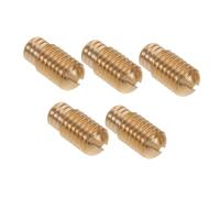 Beaupretty 5 Tornillos de Abrazadera de Mástil de Saxofón Tornillo de Saxofón Alto Accesorio para Instrumento Rosca Fina para Ajustes Estables para Saxofones Alto y Soprano para Músicos