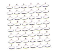 Beaupretty 50 Piezas Pulseras Arcoíris Elásticas para Niñas Brazaletes Coloridos y Lazos de Pelo Resistentes Accesorios Versátiles para Fiestas Festival y Diario Infantil