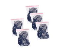 Beaupretty 500piezas Kit De Accesorios Máquina Tatuaje Anillos De Goma Negros Para Juntas Tóricas Resistentes y Fácil Uso Para Equipos De Tatuajes