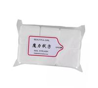 Beaupretty 540 Hojas Algodón Desmaquillar Uñas Quitar Esmalte Limpiar Maquillaje Discos Limpiar Aceite Herramienta Limpieza