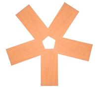 Beaupretty 5piezas Almohadilla para Humidor de Cigarros de Madera de Cedro Divisores Españoles para Bandejas Cajas o Armarios de Láminas de Cedro Que Retienen la Humedad