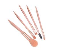 Beaupretty 5piezas Brochas De Maquillaje Estético Kit De Brochas Para Base Sombras y Polvos Faciales Para Principiantes y Profesionales