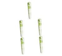 Beaupretty 5piezas Masajeador De Jade Portátil Para Puntos De Acupresión Bastón De Masaje Relajante Para Cuerpo y Cuello Herramienta De Muscular y Personal