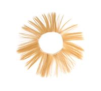 Beaupretty 5piezas Peluca De Muñeca De Bricolaje Peluca De Pelo Liso Resistente Al Calor Banda Elástica Para Manualidades Escolares y Proyectos Casa