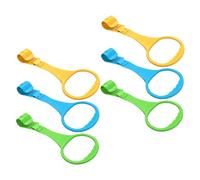 Beaupretty 6 Anillas de Plástico para Cuna de Ñiño y Niño Pequeño, Herramientas Seguras para Aprender a Caminar, Promoviendo Equilibrio y Estabilidad Guardería