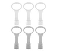 Beaupretty 6 Anillos De Sujeción Para Cuna Juguetes Y Parque Infantil Incluye Asas Colgantes También Sirve Como Accesorio Para El Cuidado Del Bebé En El Parque Infantil O Como Anillo De