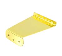 Beaupretty 6 Cuerdas Puente Metálico para Guitarra Jazz de Cuerdas Repuesto Resistente y Fácil de Instalar Diseño Elegante y Moderno Compatible con Guitarra Eléctrica