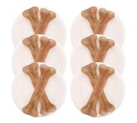 Beaupretty 6 Paquetes de Papel Funerario para Mascotas Huesos de Papel Realistas, Decoración Conmemorativa para Perros Fallecidos, Suministros para Entierro y Recuerdo Simbólico