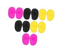 Beaupretty 6 Pares de Orejas de Silicona Resistentes al para Tinte y Champú Reutilizables y Ergonómicos para Salones y Doméstico