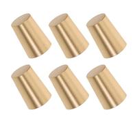 Beaupretty 6 Patas de Latón Dorado para Tabla de Cortar Tornillos y Arandelas, Base Elevadora Antideslizante para Bandejas de Exhibición y Muebles de Cocina