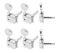 Beaupretty 6 piezas Clavijas de Afinación Guitarra Clásica Metálicas Semiencerradas Resistentes Desgaste Instalación Sencilla para Accesorios Guitarra Acústica y Eléctrica Derecha
