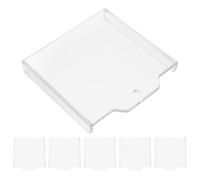 Beaupretty 6 Piezas Cubierta Protectora de Alarma Manual Transparente de Abs Alta Resistencia y Prevención de Falsas Alarmas para Puntos de Llamada en Espacios Públicos y Hogares