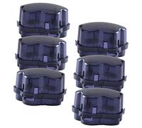 Beaupretty 6 piezas Cubre Perillas de Cocina Prueba de Seguridad para Estufas de Gas Accesorios para Evitar Residenciales Instalación y Estable Encimeras de Gas