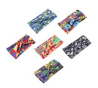 Beaupretty 6 Piezas diadema cruzada diademas de moda banda para el cabello pañuelo Sombreros hair band headbands decoración Diademas decorativas muñequeras femeninas poliéster algodón