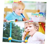 Beaupretty 6 piezas Kazoo Metal Duradero Sonido Claro Instrumento Musical Educativo para Adultos Bulk