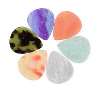 Beaupretty 6 Piezas Púas de Guitarra de Resina para Acústico y Eléctrico Codificación por Colores para Técnicas Rápidas Compatibles con Guitarra para Músicos Principiantes y Profesionales