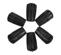 Beaupretty 6 Piezas Puntas de Bastones Trekking de Repuesto para Bastón y Muleta Duraderas y Fáciles de Instalar Compatibles con Bastones de Senderismo y Caminata