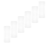 Beaupretty 6 Piezas Tabla de Colores de Uñas de Paleta de Puntas de Uñas Color Tablero de Práctica Transparente para Salón Capacitación DIY