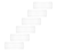 Beaupretty 6 Piezas Tabla de Colores de Uñas Tabla de Exhibición Transparente para Salón Puntas de Uñas Color Suministros para Capacitación Tablero de Muestra