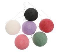 Beaupretty 6 Uds Esponja Jie Konjak Esponjas De Limpieza Exfoliante Facial Esponja Corporal Esponjas De Baño Para Ducha Esponja Facial Puff Esponja De Limpieza Esponja Facial