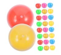 Beaupretty 60 piezas Bolas Rellenables Transparentes para Máquina Expendedora de Juguetes Sorpresa para Fiestas y Recompensas Escolares de Plástico