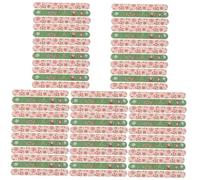 Beaupretty 60piezas Uñas De Navidad Para Manicura y Pedicura Herramientas De Cuidado De Uñas Para Mujeres y Niñas Diseño Temático Acrílicas y Naturales