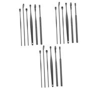 Beaupretty 6juegos De Limpieza De Oídos Espirales Inoxidable Funda Removedor De Cera De Oído y Seguro Para Doméstico