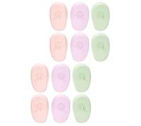 Beaupretty 6pares Fundas de Silicona para Orejeras Auditivos Reutilizables para Peluquería Tapones Impermeables Champú Coloración del Cabello