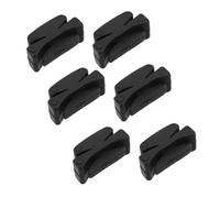 Beaupretty 6piezas Accesorios para Guitarra Soporte para Púas De Guitarra Unidades Pinza De Goma para Clavijero De Organizador De Púas para Ukelele Mejora La Experiencia De Interpretación
