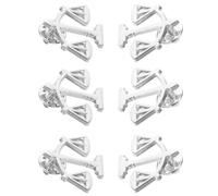 Beaupretty 6piezas Broche Metal Broches de Abogado para Traje Vestido Chal Pin de Solapa Broche de Metal para Hombre Accesorios de Joyería para Traje