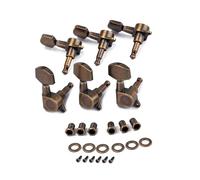 Beaupretty 6piezas Calibre De Cuerda De Bronce Para Guitarra Eléctrica y Acústica Clavijas De Afinación Incluidas Para Reemplazo o Reparación De Clavijero De Guitarra