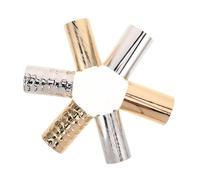 Beaupretty 6piezas Coleteros De Metal Para Recogido De Cabello De Pinzas Decorativas Accesorios Elegantes Para Fiestas y Uso Diario Para Mujeres y Niñas