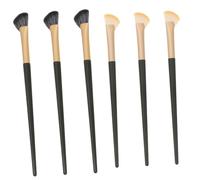Beaupretty 6piezas Pinceles Para Sombras y Cejas Corrector De Ojos Punta Para Principiantes y Profesionales
