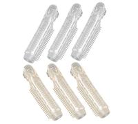 Beaupretty 6piezas Pinzas Volumen Cabello Flequillo Rodillos Cabello Rizado Pinzas Raíz Esponjosa