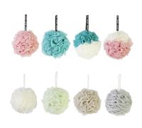 Beaupretty 8 Piezas bola de ducha esponja baño esponjas baño accesorio baño casa de banho accesorios baño accesorios acessórios casa de banho accesorios en baño accesorios bañó