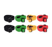 Beaupretty 8 piezas Correa para Ukelele con Gancho Resistente Colores Dobles Suaves Correa de Hombro Duradera Perforaciones para Adultos
