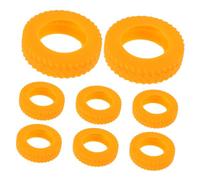 Beaupretty 8 Piezas Cubierta Protectora Rueda de Equipaje Fundas de Silicona para Ruedas de Maleta Protectores para Uso Exterior Reduce el Ruido Vibración